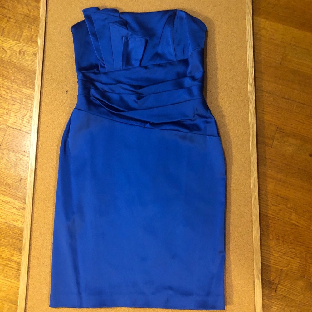 Cache Strapless Cocktail Dress